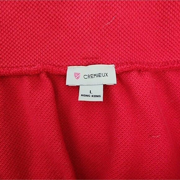Cremieux Min Skirt Womens SZ L Bold French Simple Spring Preppy Timeless Belted - Picture 2 of 3